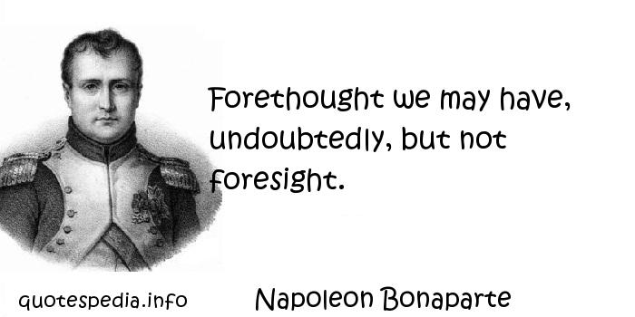 Forethought quote #2