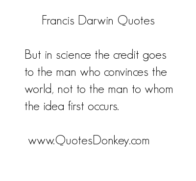 Francis Darwin's quote #1