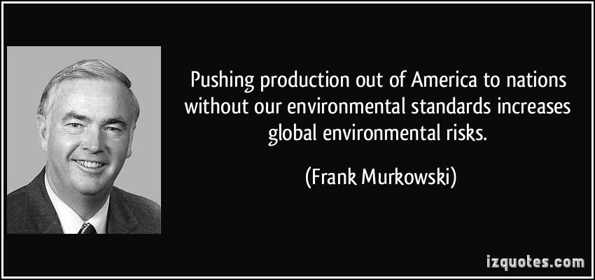Frank Murkowski's quote