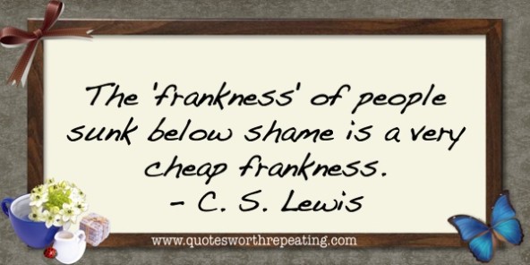 Frankness quote #1