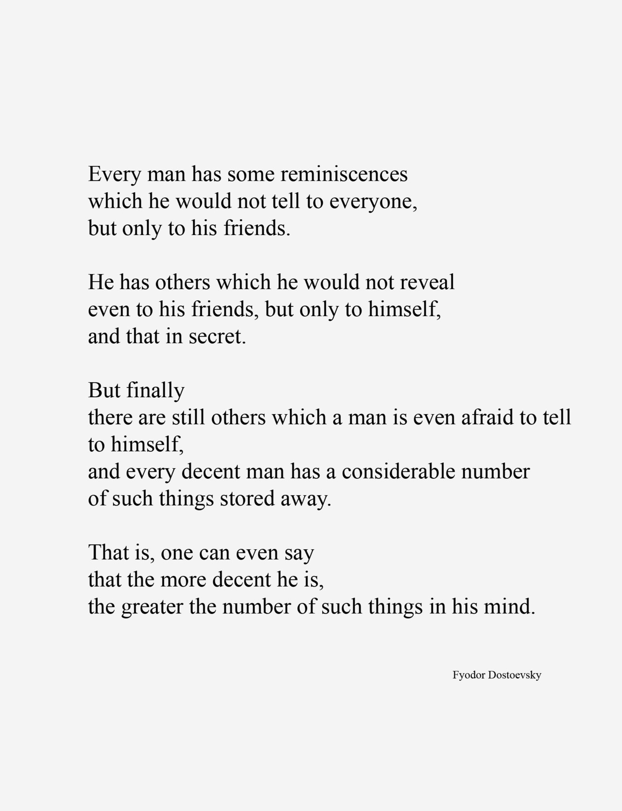 Fyodor Dostoevsky's quote #3