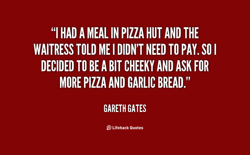 Gareth Gates's quote