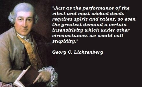 Georg C. Lichtenberg's quote #7