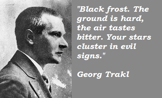 Georg Trakl's quote #2