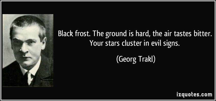 Georg Trakl's quote #3
