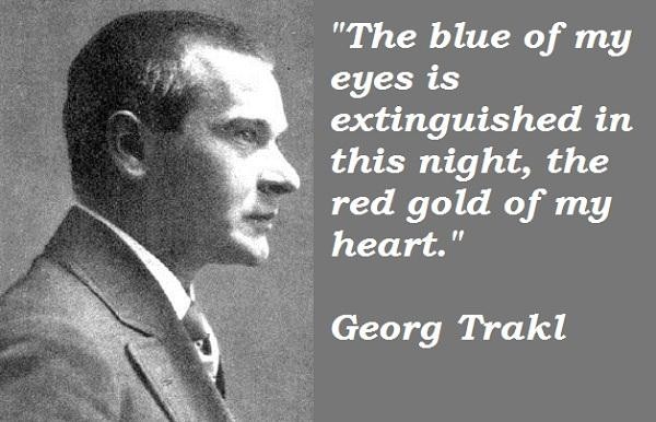 Georg Trakl's quote #5