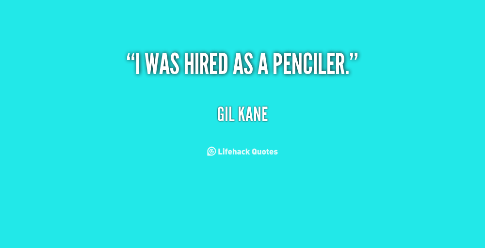 Gil Kane's quote #5