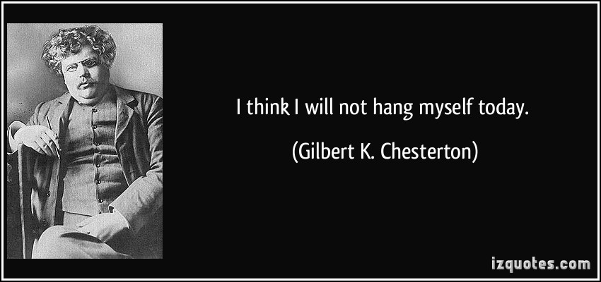 Gilbert K. Chesterton's quote #3