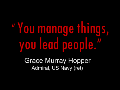Grace Hopper's quote