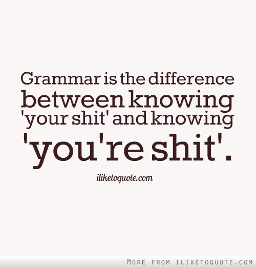 Grammar quote #4