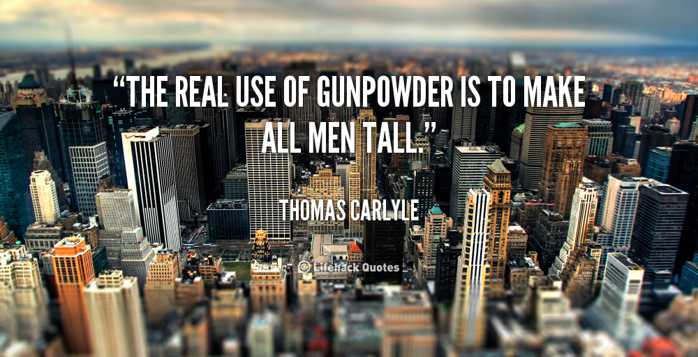 Gunpowder quote #2