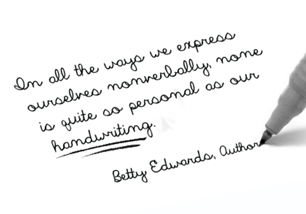 Handwriting quote #2