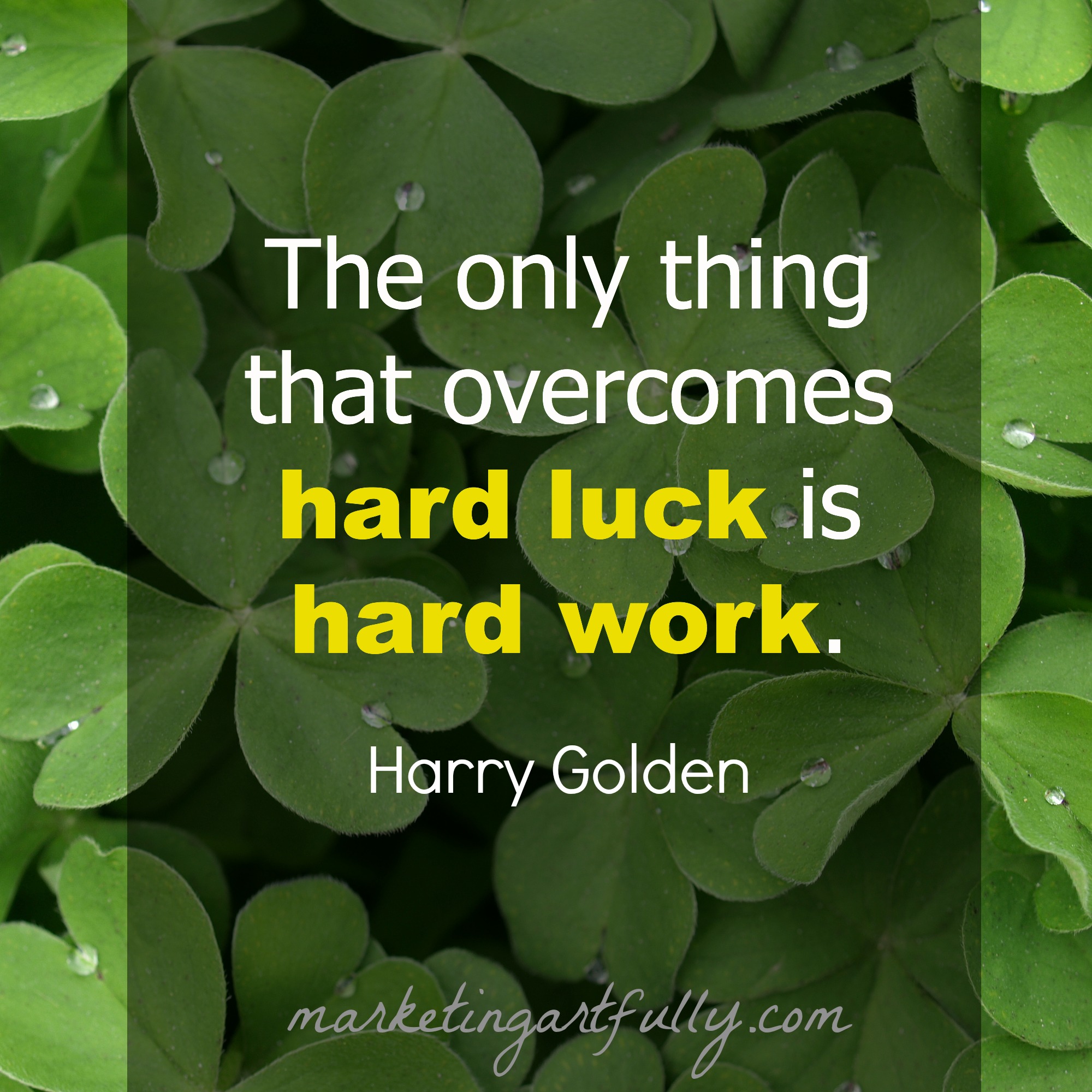 Hard Work quote