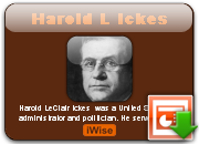 Harold L. Ickes's quote