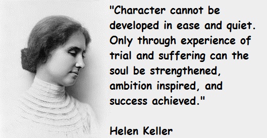 Helen Keller's quote