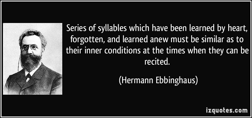 Hermann Ebbinghaus's quote #4