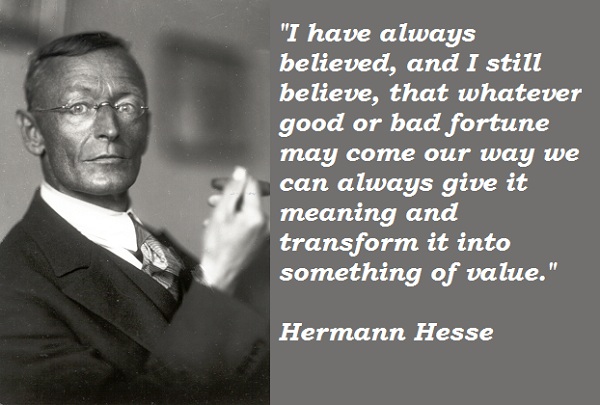 Hermann Hesse's quote