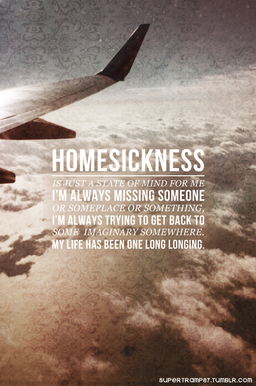 Homesick quote #1