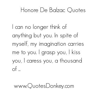 Honore de Balzac's quote #1