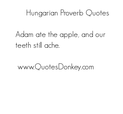 Hungarian quote #1