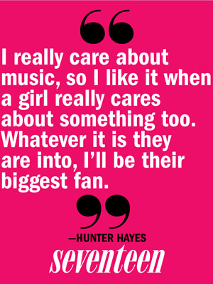 Hunter Hayes's quote