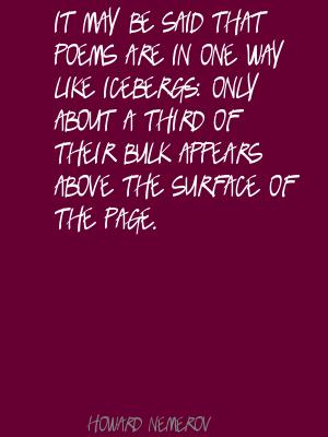 Icebergs quote