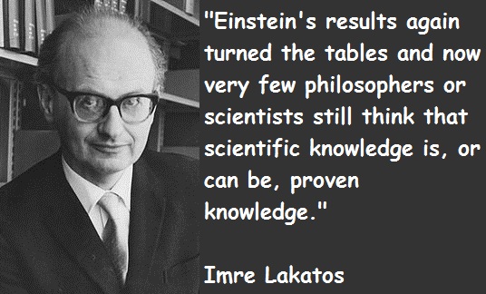Imre Lakatos's quote #4