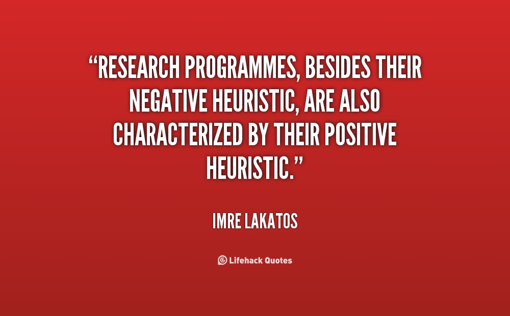 Imre Lakatos's quote #6
