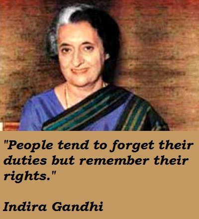 Indira Gandhi's quote #2