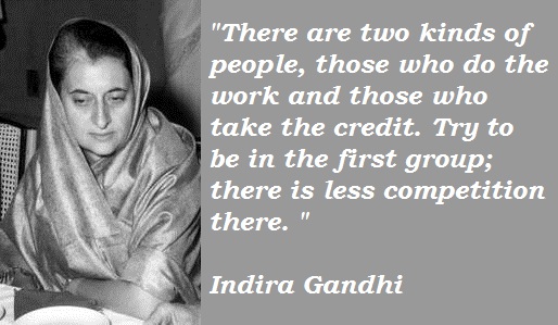 Indira Gandhi's quote #5
