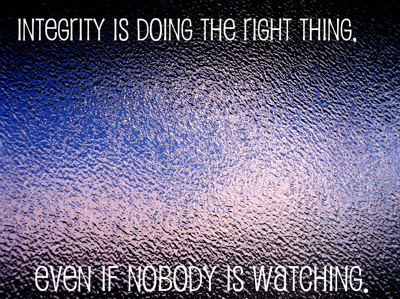 Integrity quote #3