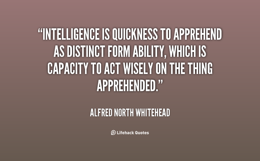 Intelligence quote #8