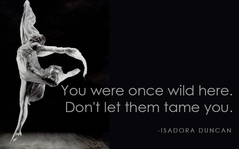 Isadora Duncan's quote