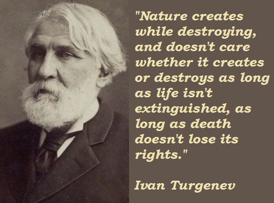 Ivan Turgenev's quote