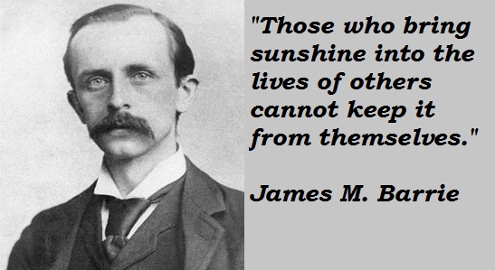 James M. Barrie's quote #8