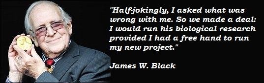 James W. Black's quote
