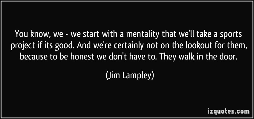 Jim Lampley's quote