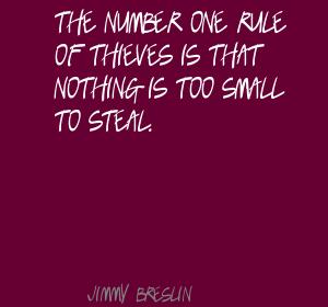 Jimmy Breslin's quote