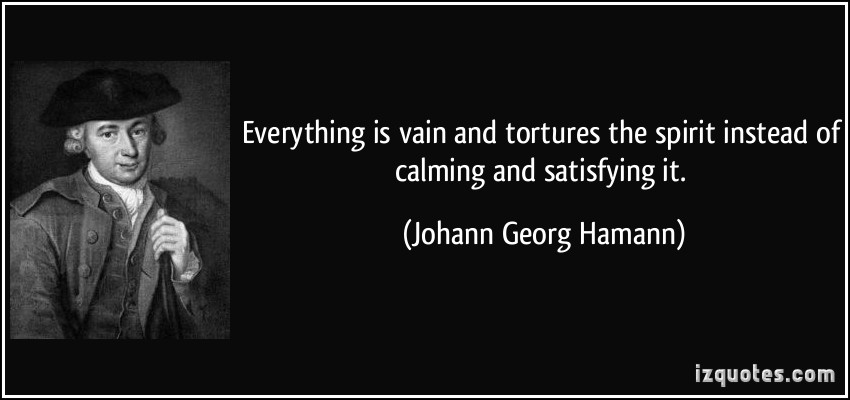 Johann Georg Hamann's quote #5
