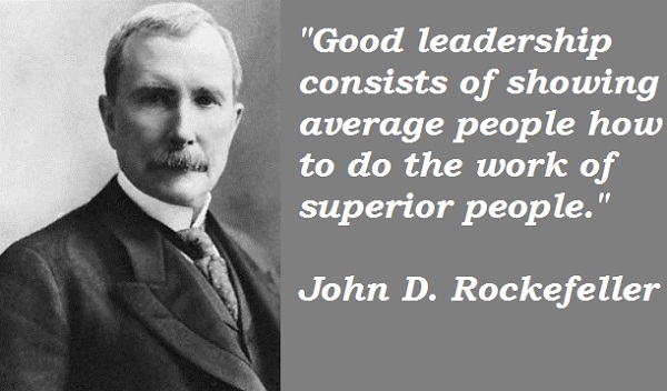 John D. Rockefeller's quote #3