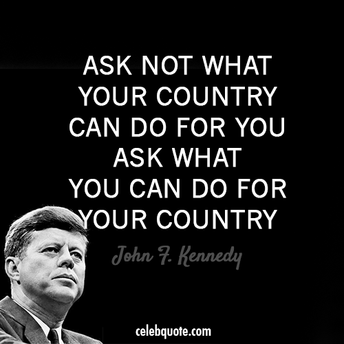 John F. Kennedy's quote #4
