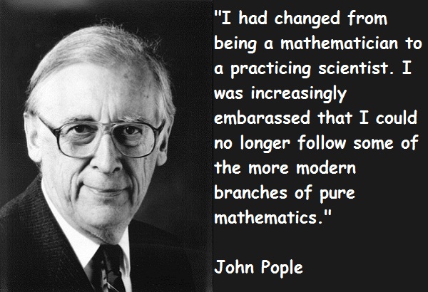John Pople's quote #2