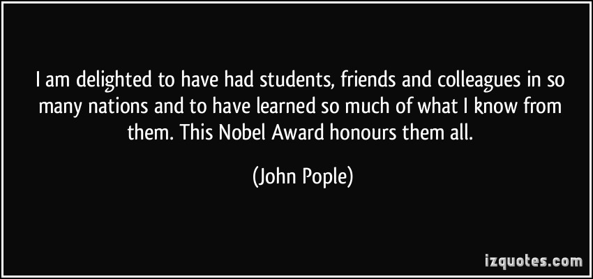 John Pople's quote #6