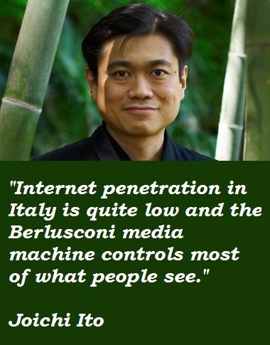 Joichi Ito's quote