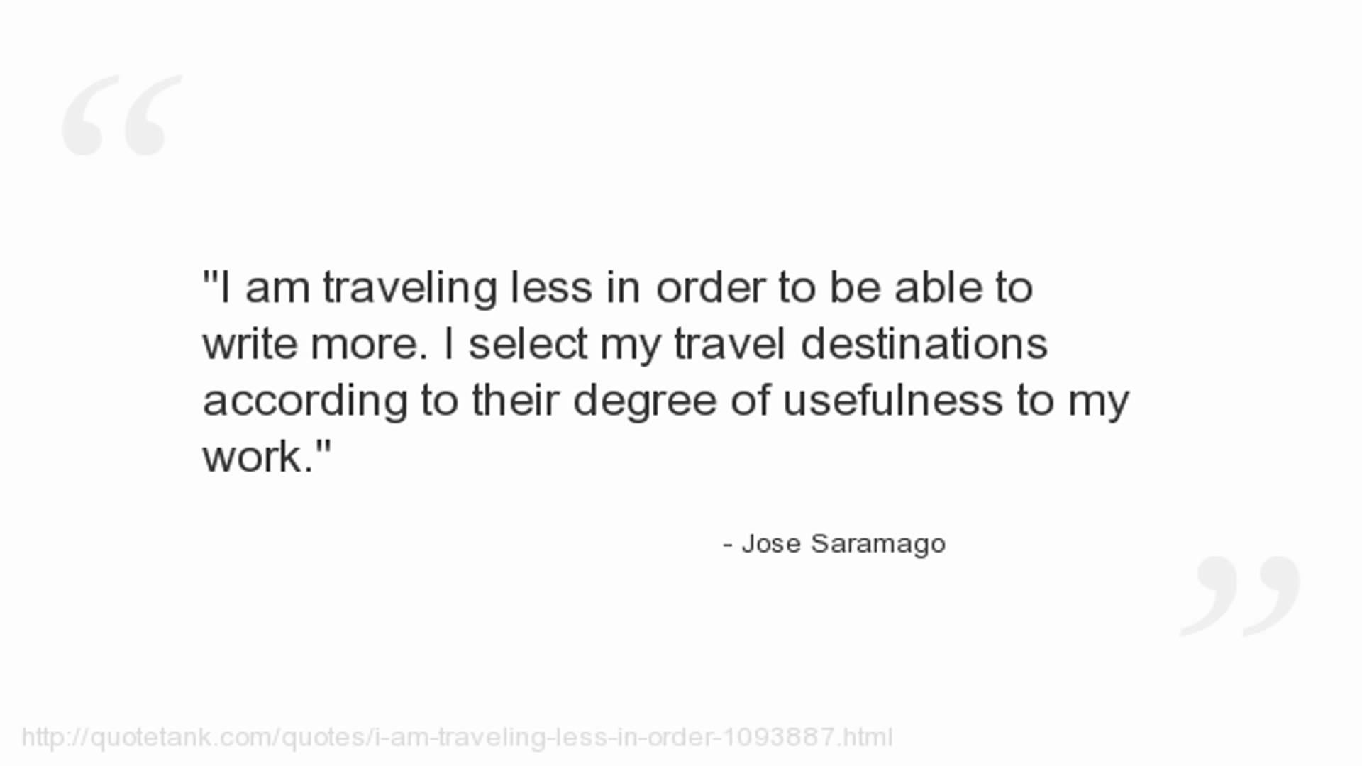 Jose Saramago's quote
