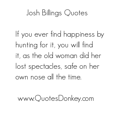 Josh Billings's quote #7