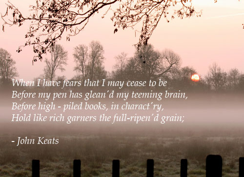 Keats quote #1
