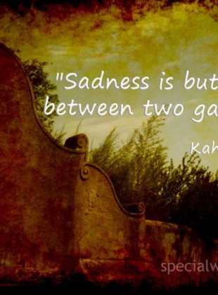 Khalil Gibran's quote #1