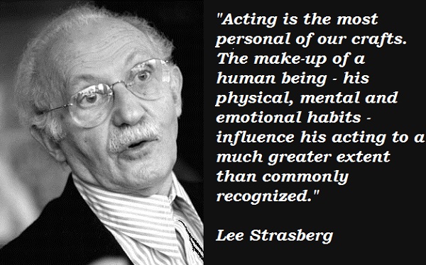 Lee Strasberg's quote