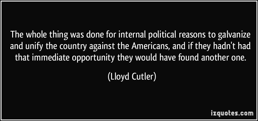 Lloyd Cutler's quote #2